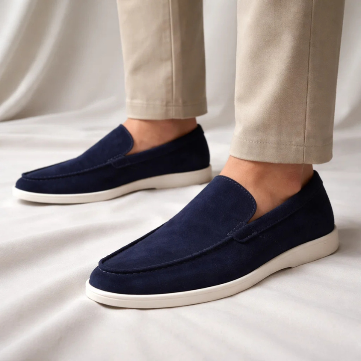 Mocassini in Suede Beckham