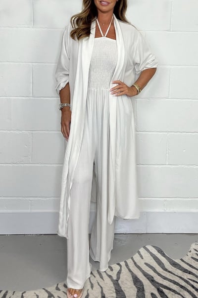 Look completo: Tuta Elegante + Kimono leggero GRATIS