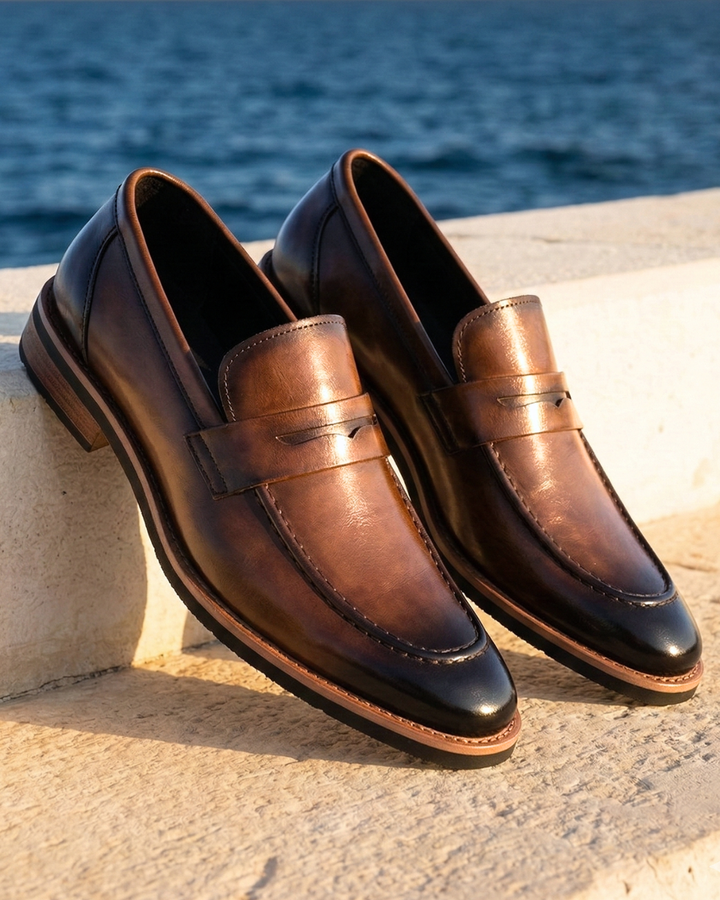 Hamilton - Mocassino in pelle