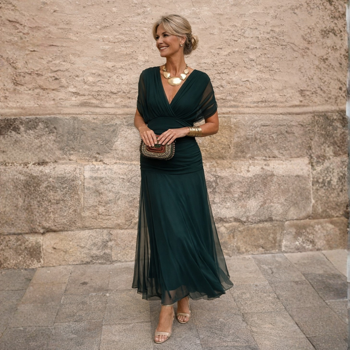 Eliza™ – Elegante vestito verde