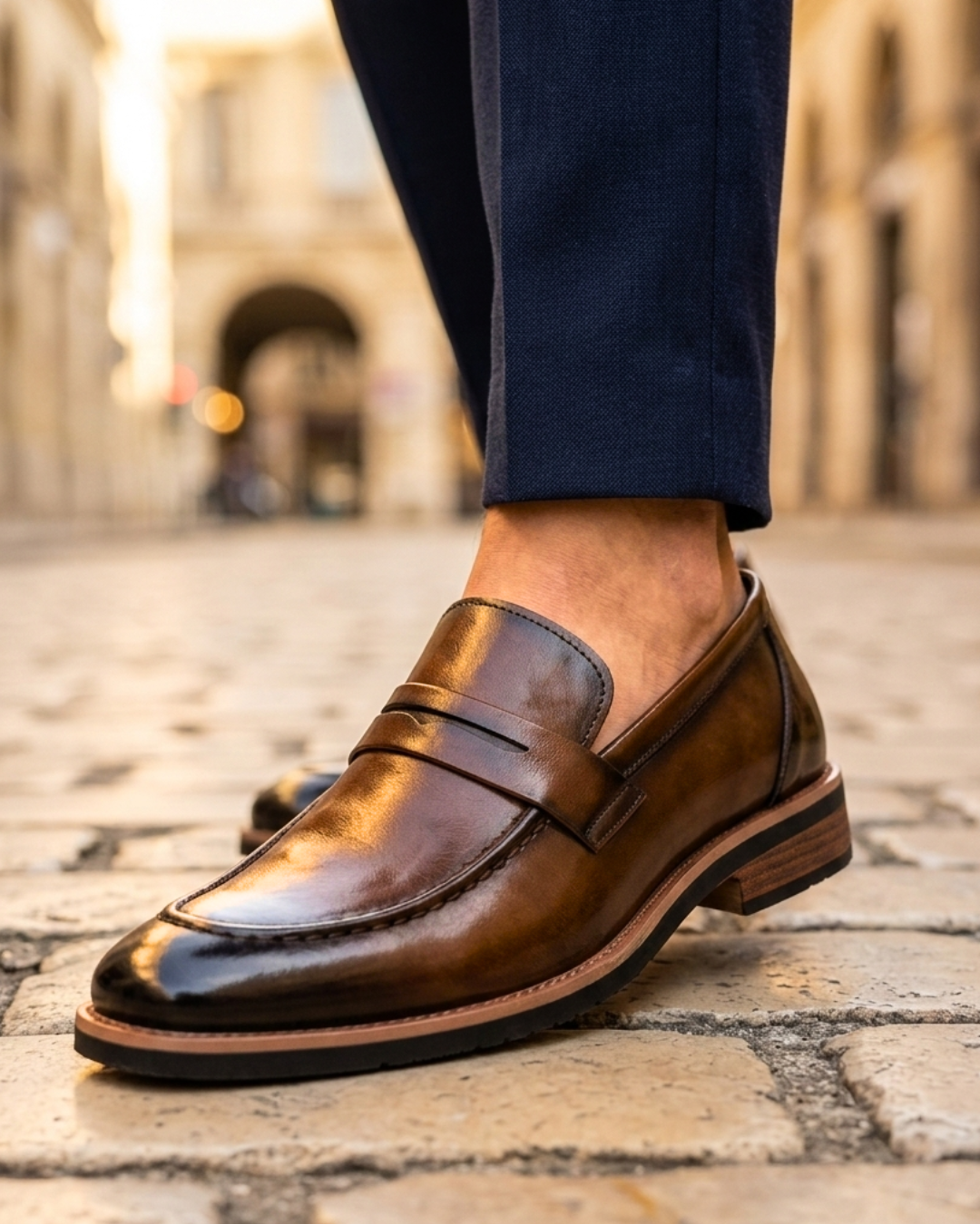 Hamilton - Mocassino in pelle