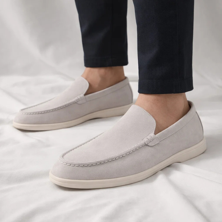 Mocassini in Suede Beckham