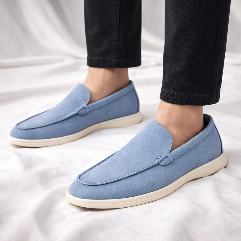 Mocassini in Suede Beckham
