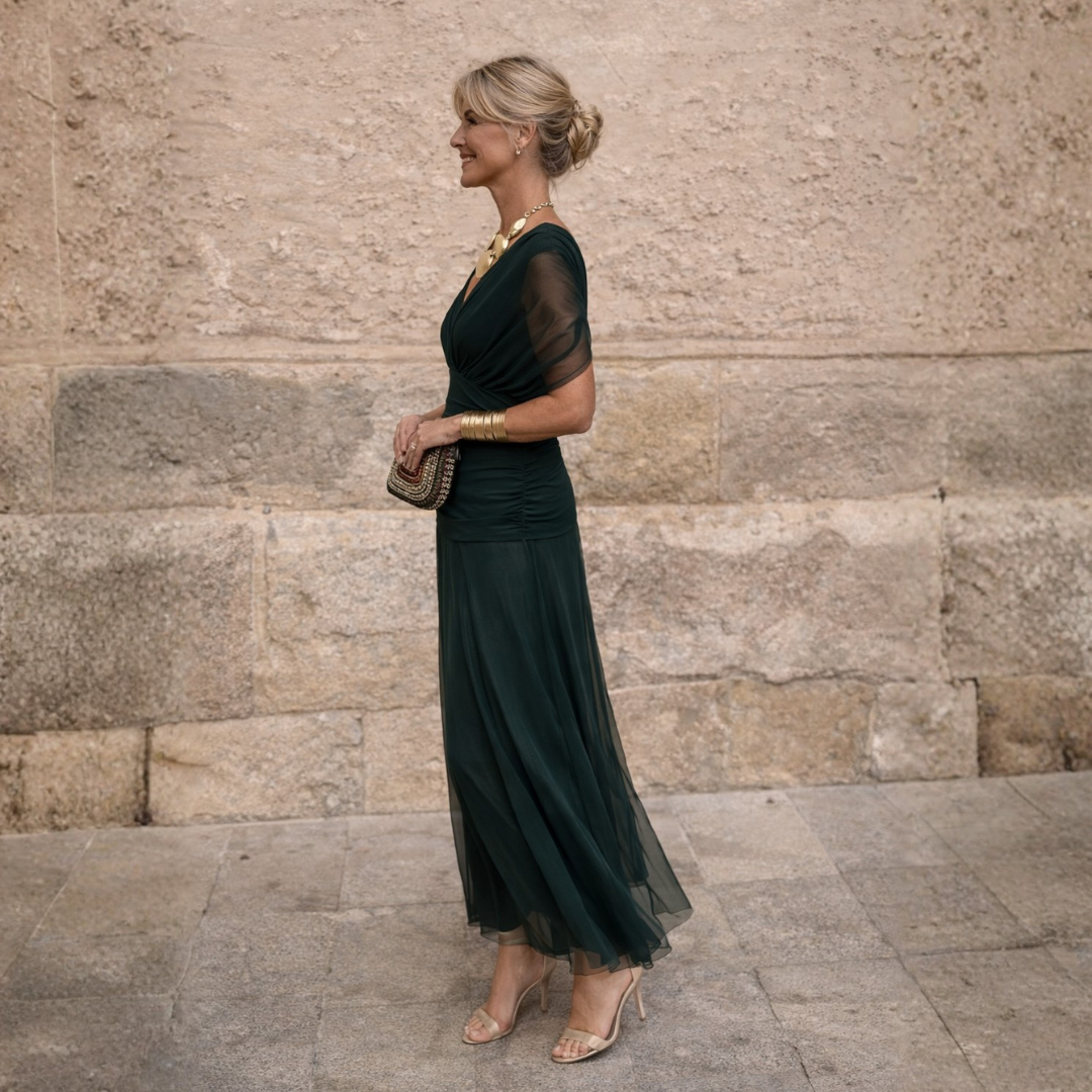 Eliza™ – Elegante vestito verde