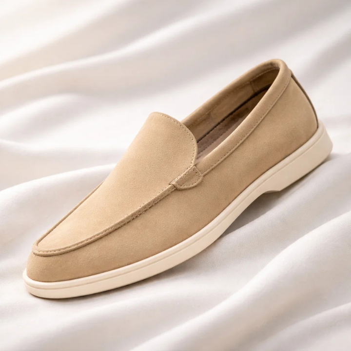 Mocassini in Suede Beckham