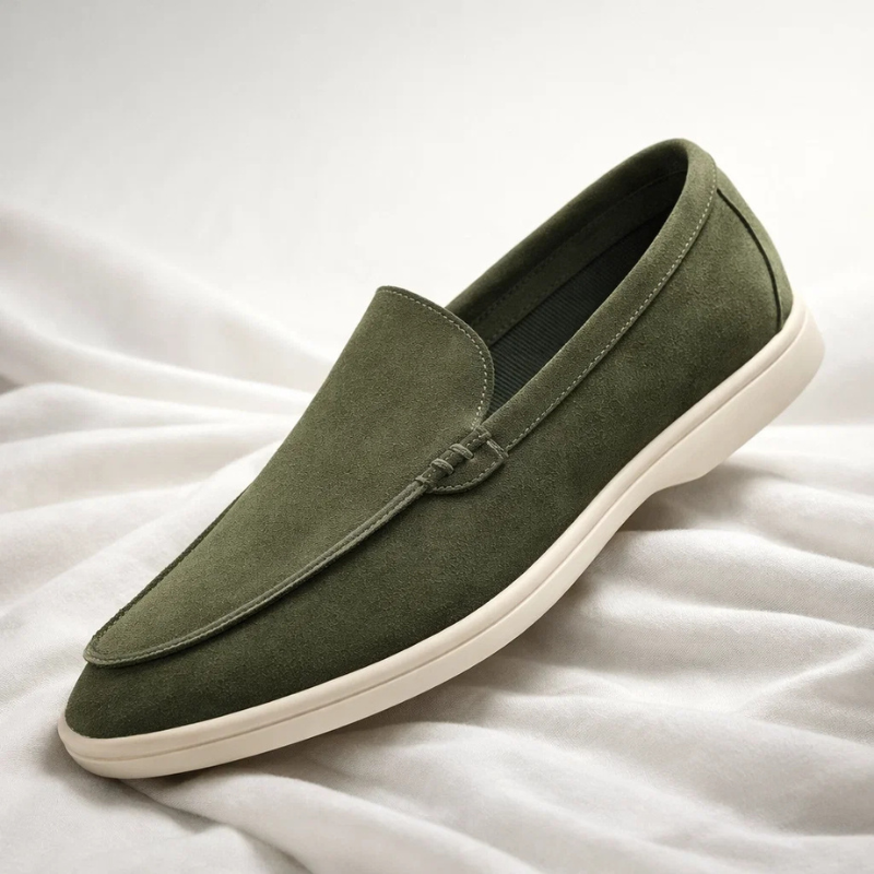 Mocassini in Suede Beckham