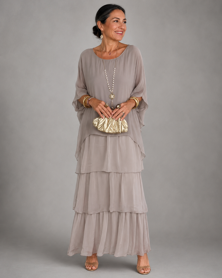 Lara™ | Elegante Abito Maxi Fluttuante