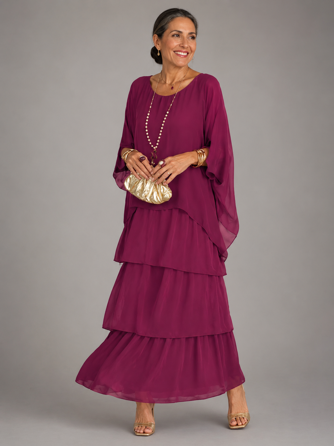Lara™ | Elegante Abito Maxi Fluttuante