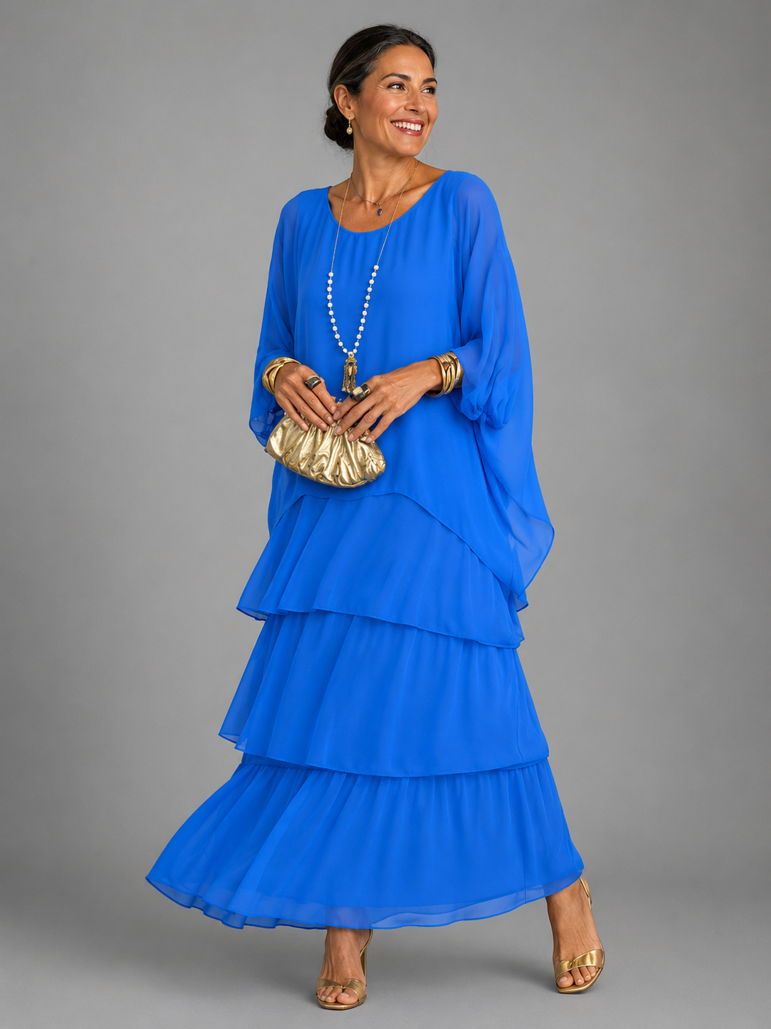 Lara™ | Elegante Abito Maxi Fluttuante
