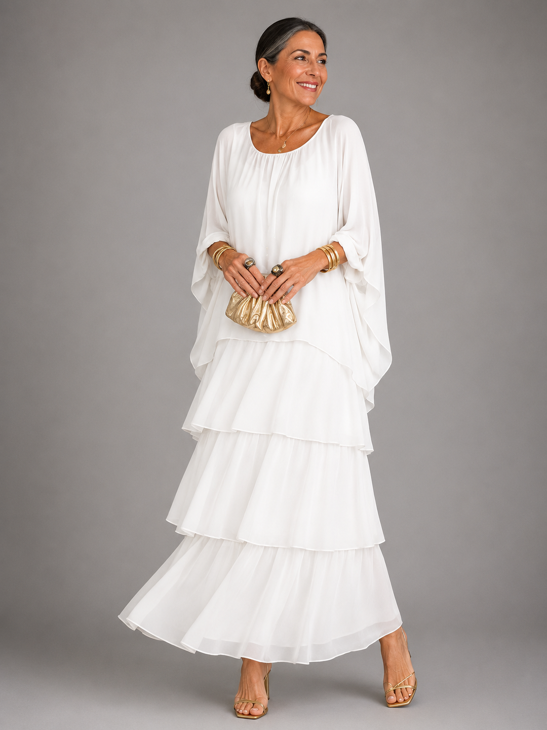 Lara™ | Elegante Abito Maxi Fluttuante