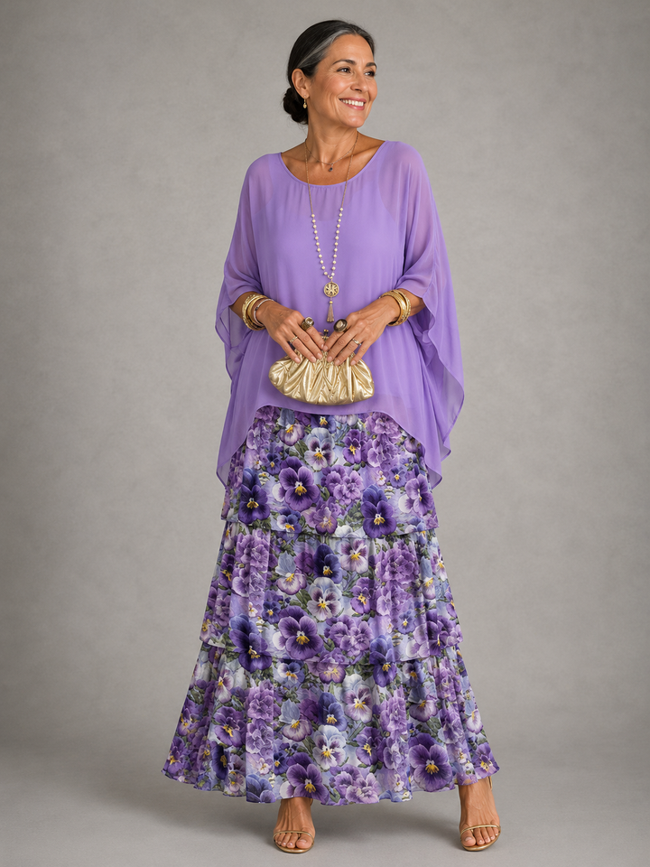 Lara™ | Elegante Abito Maxi Fluttuante