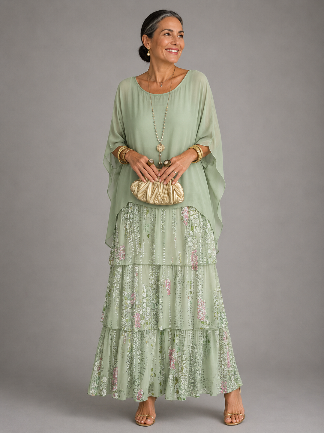 Lara™ | Elegante Abito Maxi Fluttuante