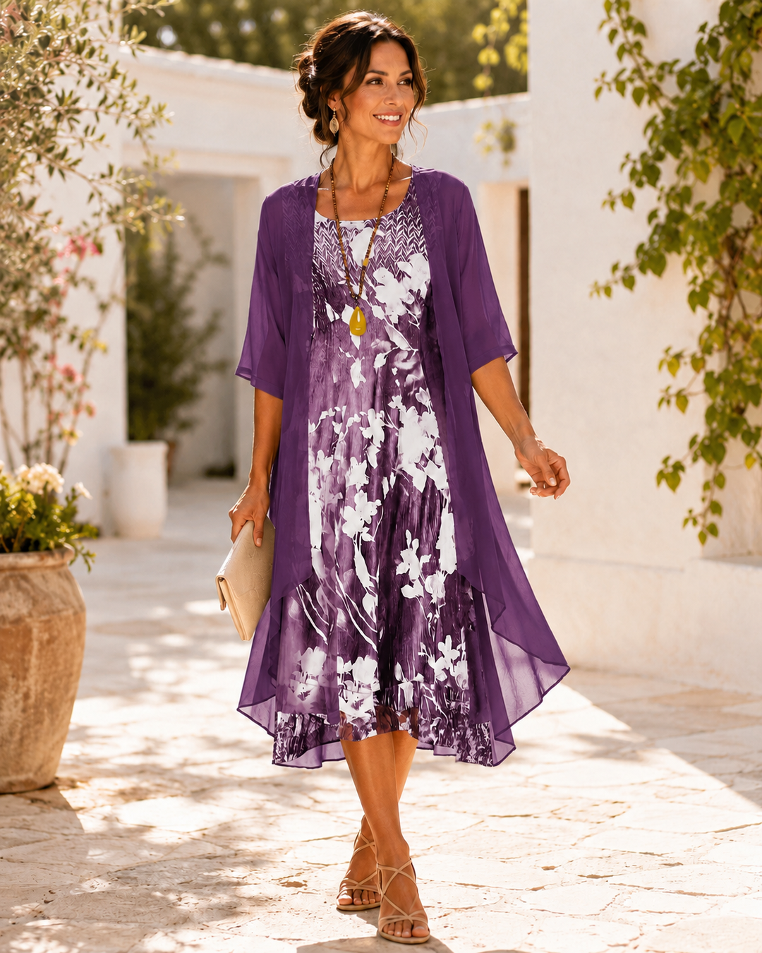 Olivia | Vestito Donna Due Strati Leggero