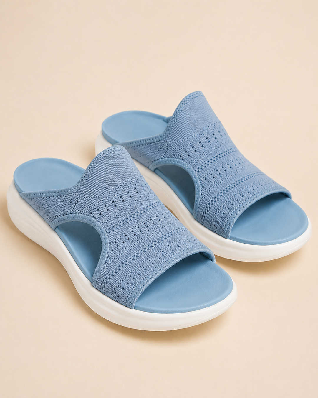 Zina | Sandali con piattaforma, in tessuto traspirante per donna