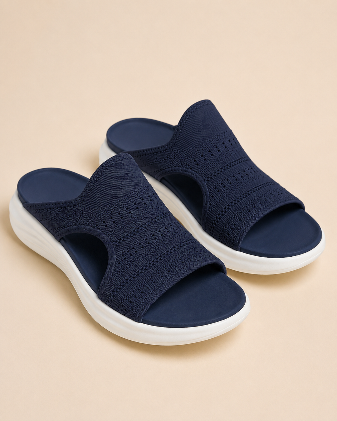 Zina | Sandali con piattaforma, in tessuto traspirante per donna