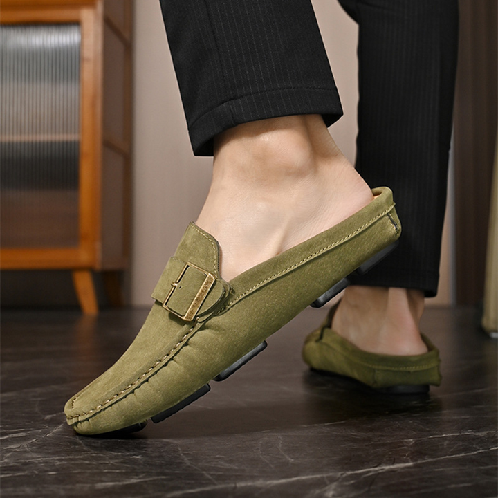 Mocassini in Suede Santorini