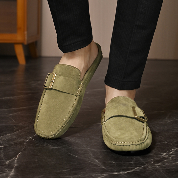 Mocassini in Suede di Santorini