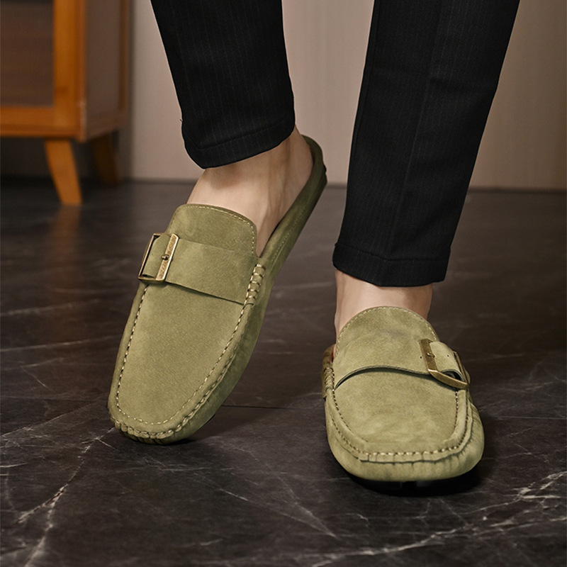 Mocassini in Suede Santorini