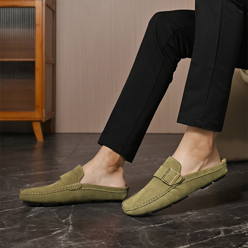 Mocassini in Suede Santorini