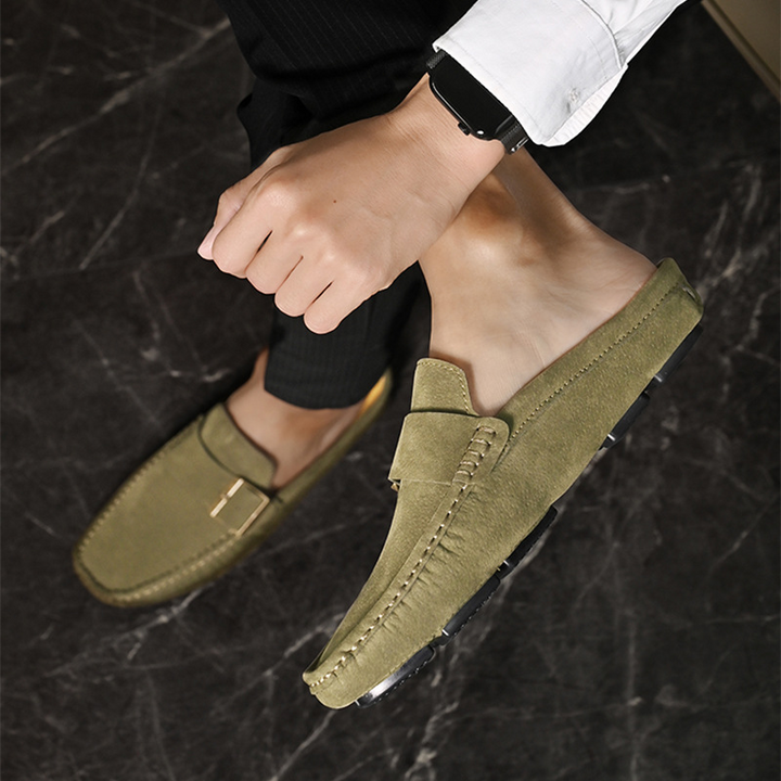 Mocassini in Suede Santorini