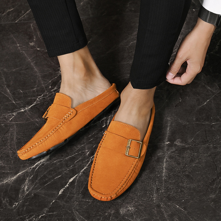 Mocassini in Suede Santorini