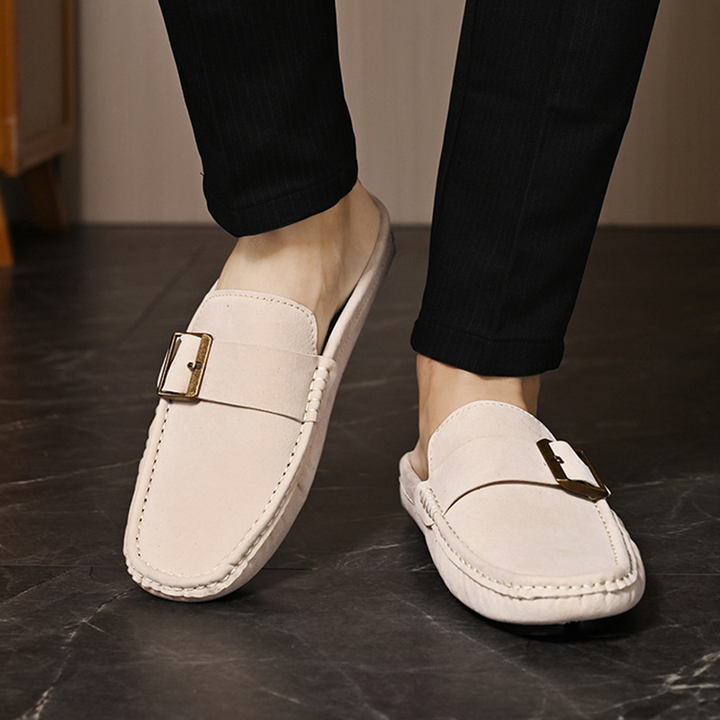 Mocassini in Suede Santorini