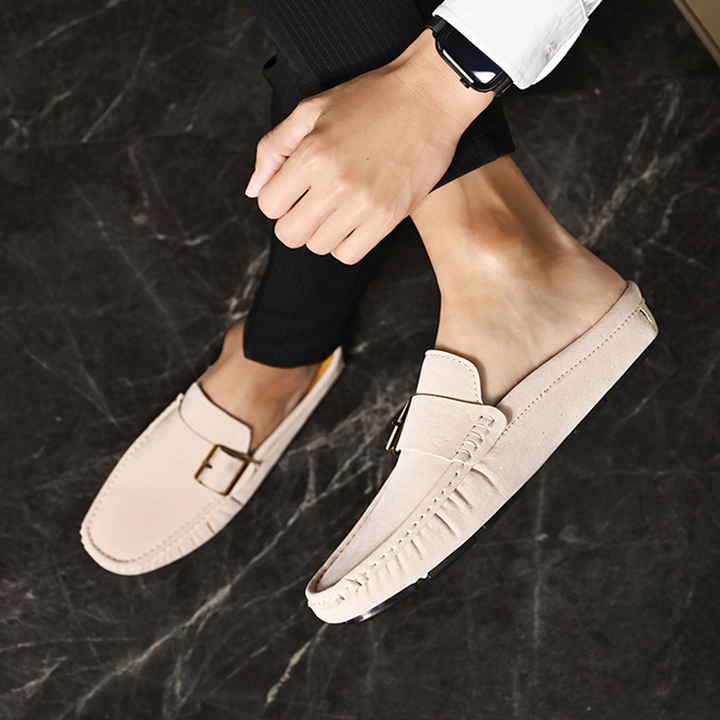 Mocassini in Suede di Santorini