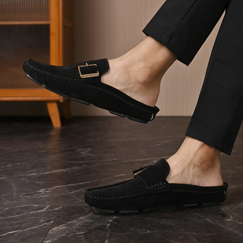 Mocassini in Suede di Santorini