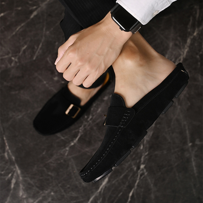 Mocassini in Suede Santorini