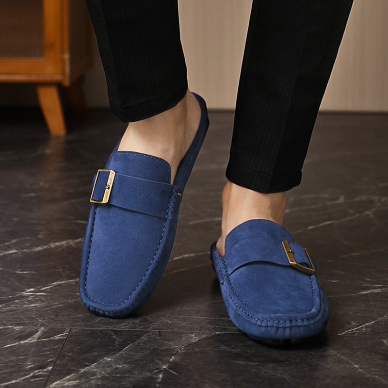 Mocassini in Suede di Santorini