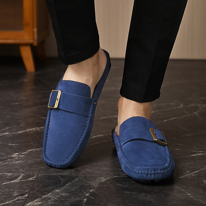Mocassini in Suede di Santorini