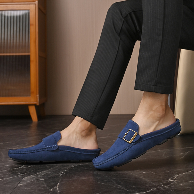 Mocassini in Suede Santorini