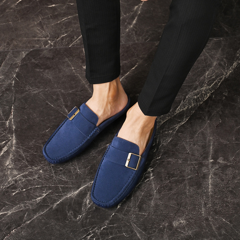 Mocassini in Suede Santorini