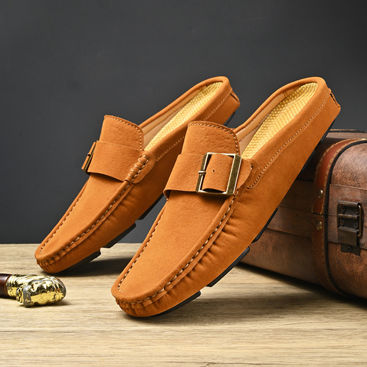 Mocassini in Suede di Santorini