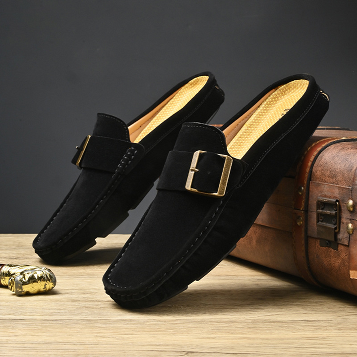Mocassini in Suede Santorini