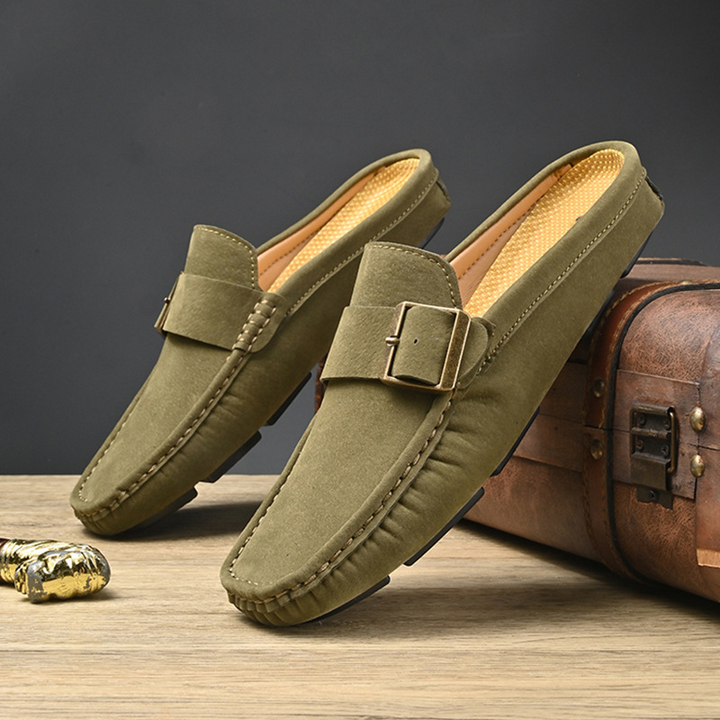 Mocassini in Suede Santorini