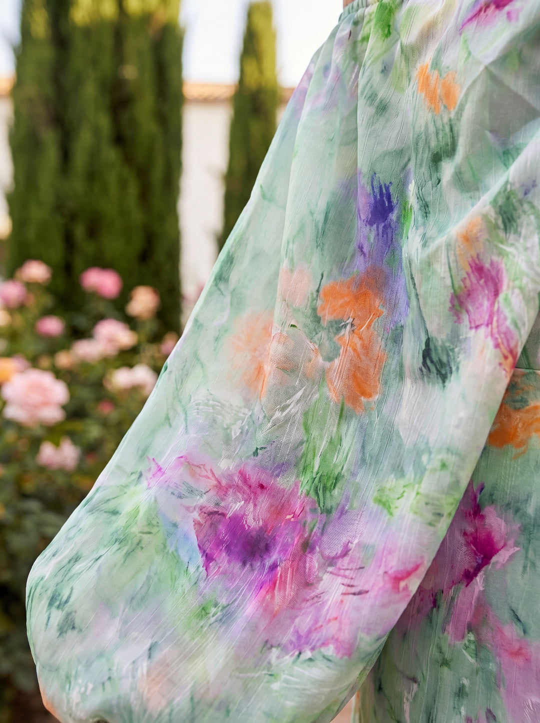 Abito Elegante Lindaraja in Tessuto Lussuoso – Maison Claire e Sylvie