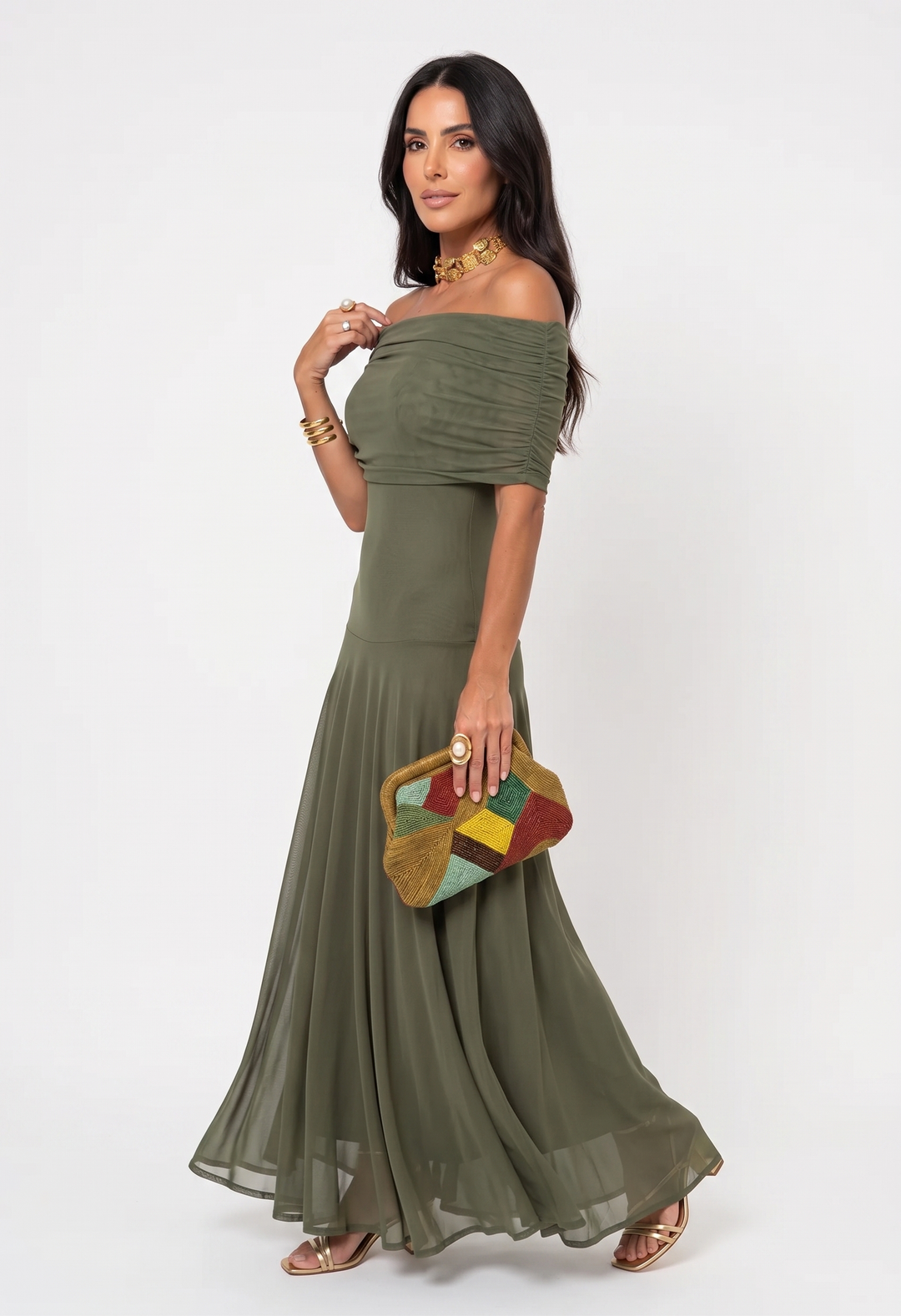 Carla | Vestito maxi elegante e semplice