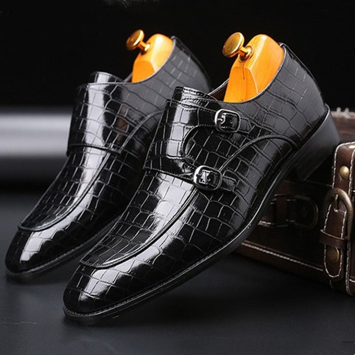 Scarpe in Pelle Texturizzata