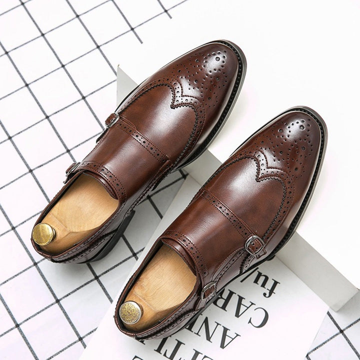 Scarpe Eleganti con Doppia Cinghia