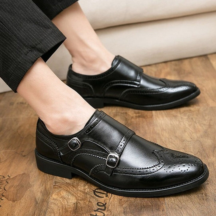 Scarpe Eleganti con Doppia Cinghia