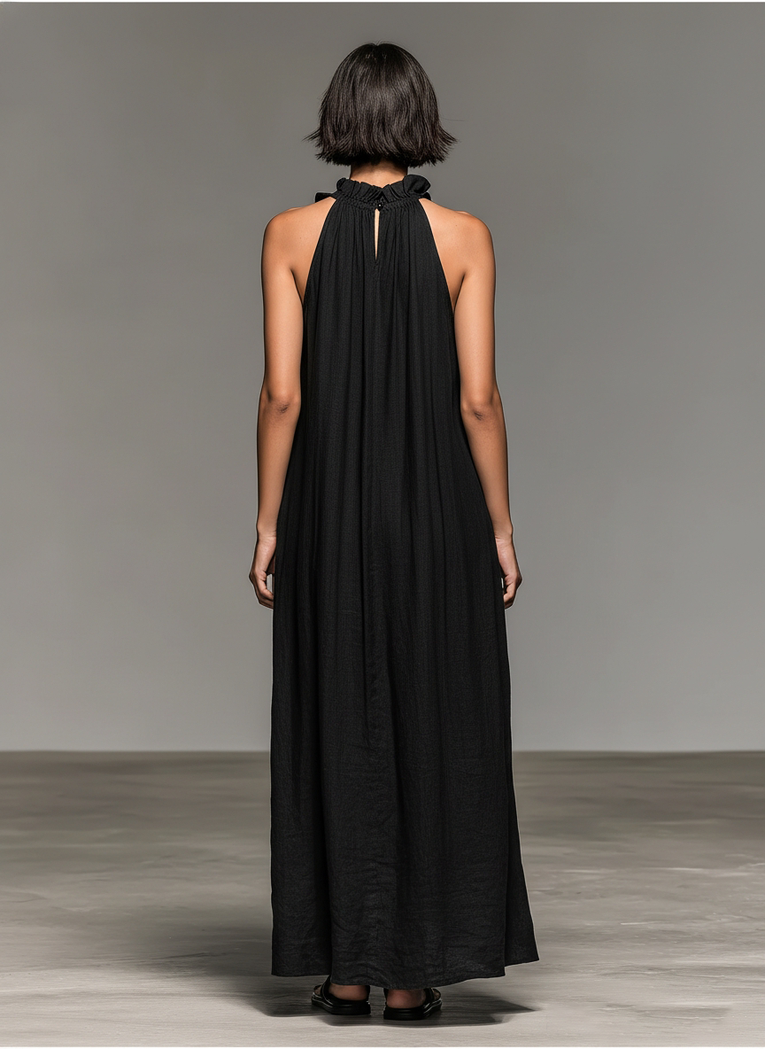 Lua | Abito Maxi con Tasche