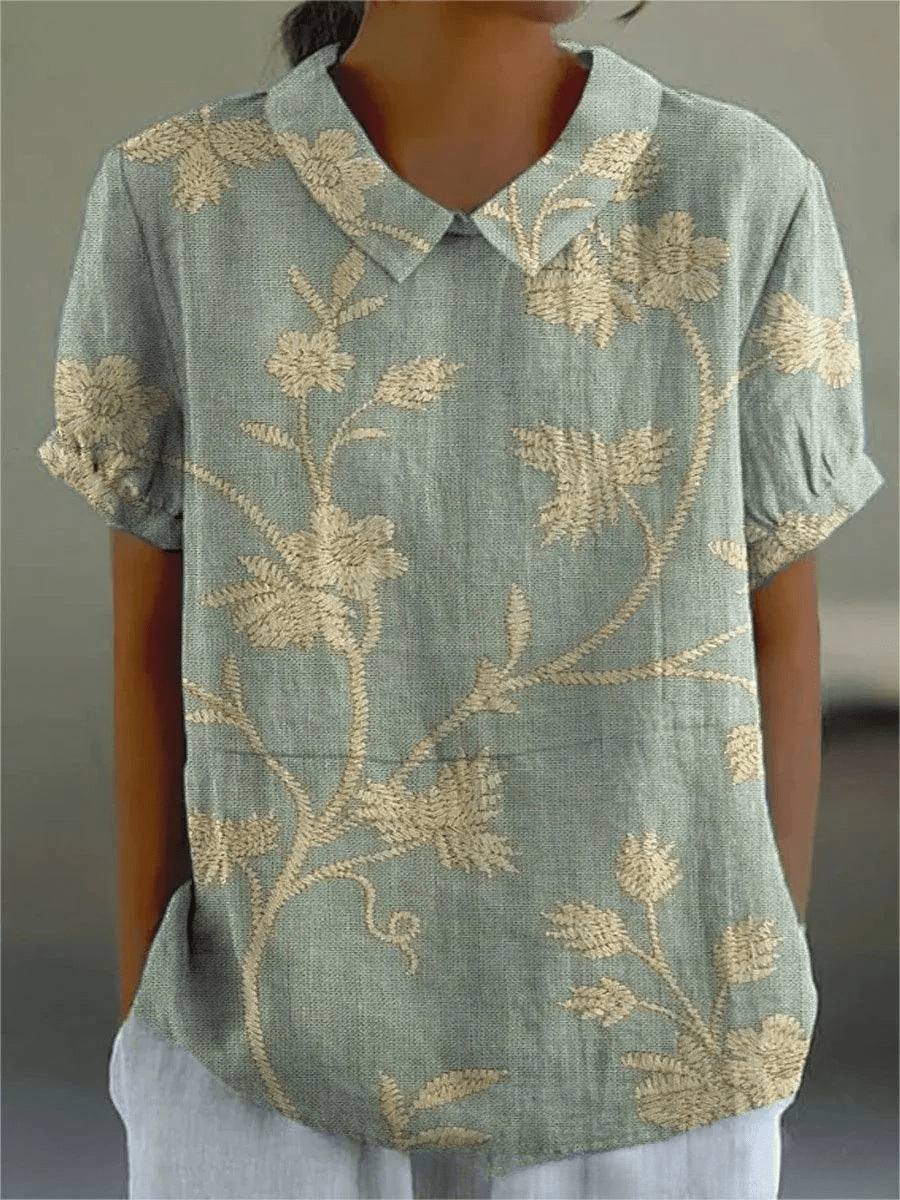 Sofia | Camicia floreale elegante