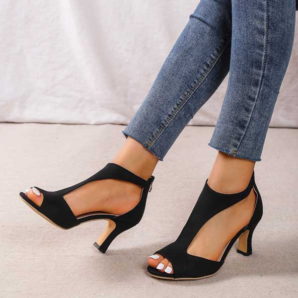 Seyla | Sandali Ortopedici con Tacchi Confortabili