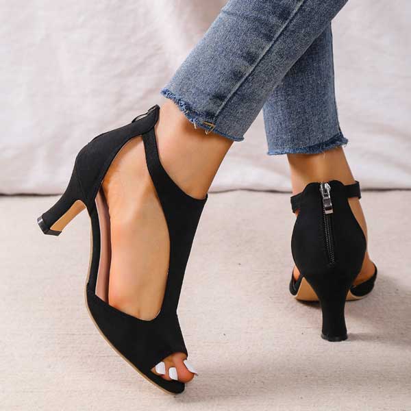Seyla | Sandali Ortopedici con Tacchi Confortabili