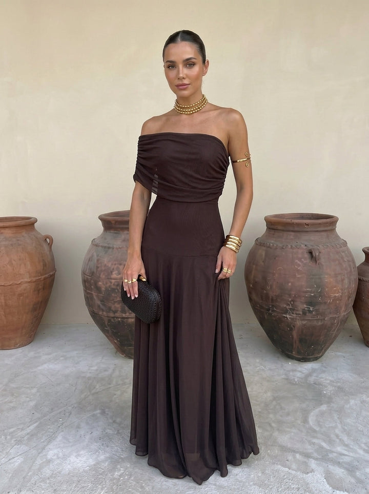 Abito Elegante Simba in Tulle di Seta - Maison Claire e Sylvie
