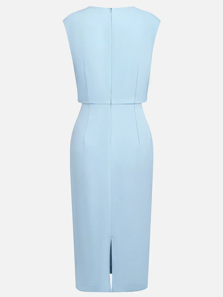 Abito Elegante Elvira in Taffetà di Lusso – Maison Claire e Sylvie