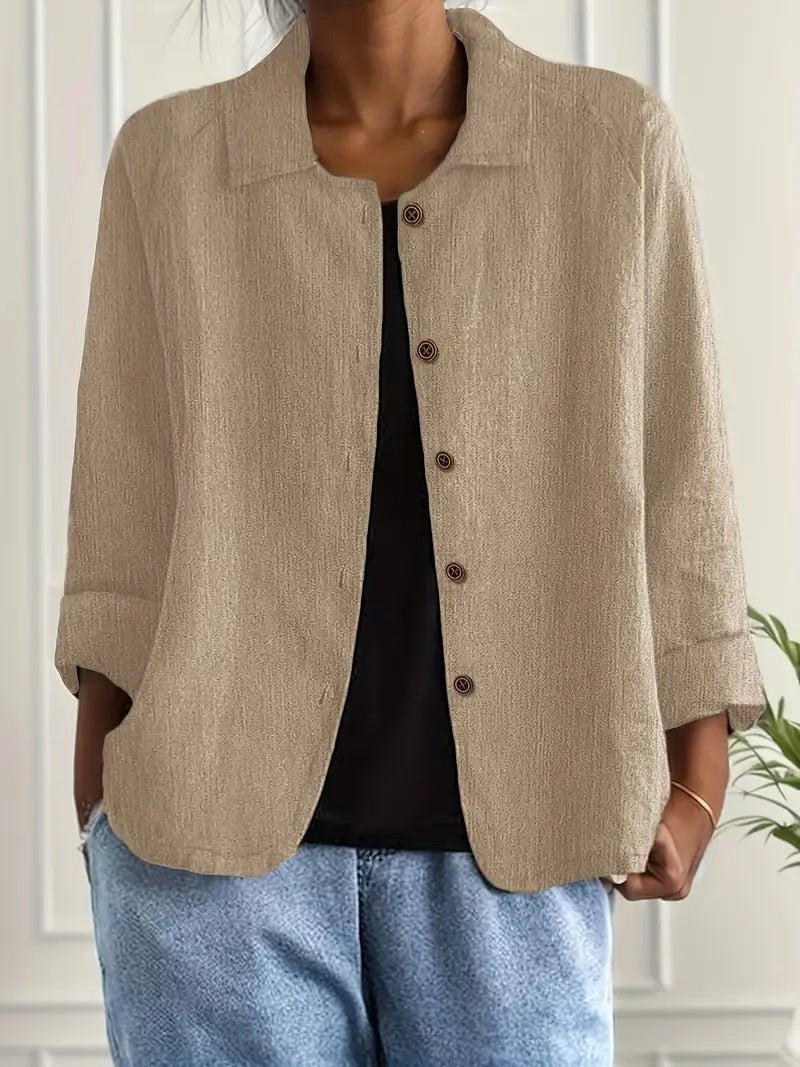 Deniz | Maglietta Leggera Classica a Maniche Lunghe da Donna