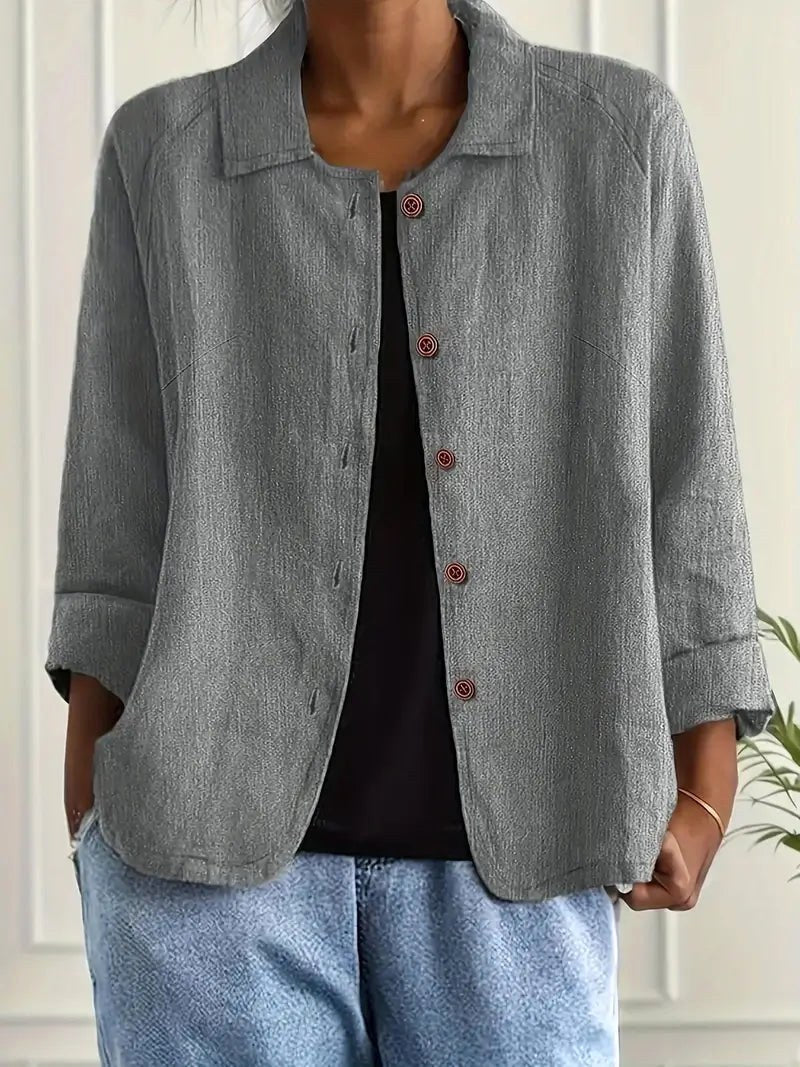 Deniz | Maglietta Leggera Classica a Maniche Lunghe da Donna