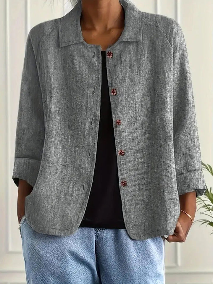 Deniz | Maglietta Leggera Classica a Maniche Lunghe da Donna